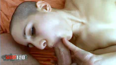 Thumbnail of Shaved Head Arab Girl Gets Her Pussy And Ass Fucked