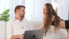 Thumbnail of Slutty Babe Jillian Janson Seduces Her Sister's BF Into Destroying Her Holes