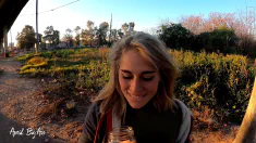 Thumbnail of Swallowing Pee In The Streets With A Lot Of People Around!!!