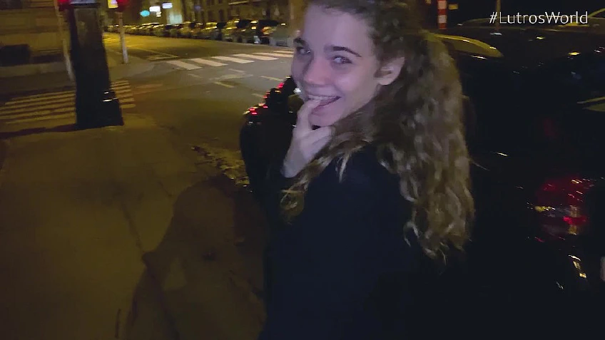 Cute Teen Cum Slut Has Her First Homemade DP Double Penetration - Sabrina Spice