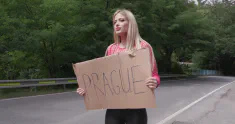 Thumbnail of Hitch-Hiking Wet, Ria Sunn, 6On1, Balls Deep, DAP, Rough Sex, Big Gapes, Pee Drink, Pee Shower, Cum In Mouth, Swallow