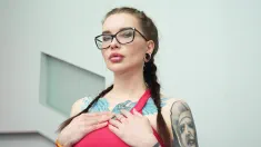 Thumbnail of First Big Black COCK For A Skinny Whore