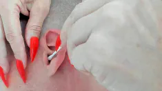 Thumbnail of Stepmom Milf Massaje Long Nail Fetish Asmr