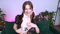 Thumbnail of 3On1 FIRST BLACK DP! 19Yo Babe Yanik With Big Natural Tits Finally Tried Double Penetration With Three Black Cocks