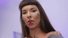 Thumbnail of First ANAL With A Tattooed Skinny Bitch ! First Monster Cock