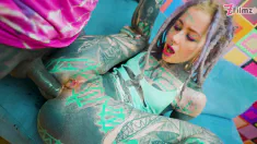 Thumbnail of Heavily Tattooed Couple Hardcore ANAL Fuck