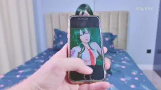 Thumbnail of Stepbrother Wants To Post Asui Tsuyu's Nudes Online, But She Seduces Him And Lets Him Fuck Her Ass
