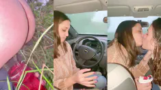 Thumbnail of Drinking Pee With My Friend Belle Amore On The Streets And In The Car!!! We Drink A Lot Of Pee!!!