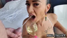 Thumbnail of [PISS] Busty Brazilian MILF Morgan XX Gets Pissed In Mouth And Ass Roughly Fucked!