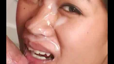 Thumbnail of ALIYAH LIKIT Huge Cock POV Blowjob And Huge Cum Facial - Wow! A++