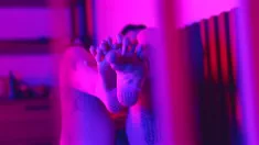 Thumbnail of Latin Girl Sucks Her Sexy Toes With Masturbation
