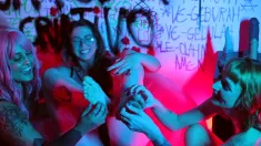 Thumbnail of Lesbian Threesome Loves To Tickle & Foot Worship
