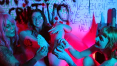 Thumbnail of Lesbian Threesome Loves To Tickle & Foot Worship