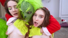 Thumbnail of XMAS WET GANGBANG With Jane White & Ellie Wain DVP DAP TP PEE