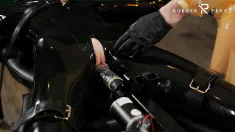 Thumbnail of Horny Rubber Girl Needs A Fuckmachine Treatment