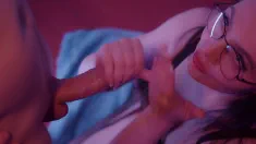 Thumbnail of Lustful Male Piss On Tits His Lady's And Anal Fuck Her, And She Gets Cumshot.
