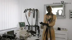 Thumbnail of Rubber-Mistress Prepares The Clinic For Examination