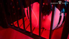 Thumbnail of Slavegirl Masturbates In Hanging Cage