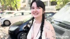 Thumbnail of Putalocura - Morena De Tetas Grandes Espanola Traga Leche De Su Novio En Pillada