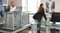Thumbnail of Sexy Intern May Thai Fucks Her Boss After Getting Caught Masturbating At Work