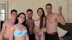 Thumbnail of Prague's Five Gangbang. Ft Jimmy Bud, Tommy Wood, Maria Wars, Isabela Delaa And Emil Graae