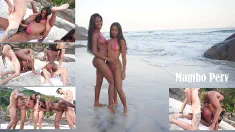 Thumbnail of Daped-In-Public #6 : 2 Ebony Princesses Get Fucked At The Beach In Front Of People (DAP, Anal, Public Sex, Nude Beach, BBC, Monster Cock)
