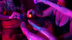 Thumbnail of Foot Worship, Tickling Fetish & Wax Play With Bratty Girls!