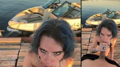Thumbnail of Thrill On The Water: Risky Boat Sex With Bikini Babe Goes Viral