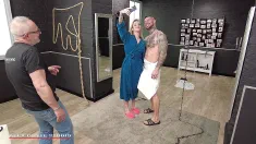 Thumbnail of Behind The Pissing Scenes #Ass Collectors S1 - E9 Ria Sunn Extreme Anal With Big Cock Angelo Godshack.