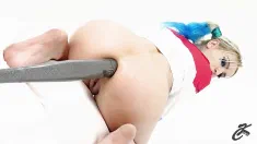 Thumbnail of Harley Q. Anal And Pussy Stretching With Object Insertion