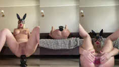 Thumbnail of Huge Buttplug And XXL Inflatable Buttplug Anally Fucked