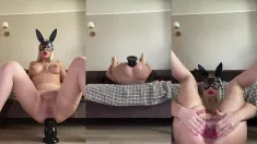 Thumbnail of Huge Buttplug And XXL Inflatable Buttplug Anally Fucked
