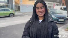 Thumbnail of Putalocura - Pillada A La Venezolana Culona Ambar Bunny Termina Con Un Rico Creampie