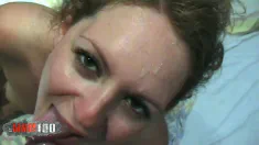 Thumbnail of Hard Fucking And Facial Cumshot For Lena Harrys - Remastered