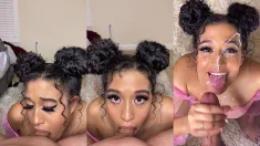Thumbnail of Dirty Talking Boy/Girl Blowjob With Huge Facial