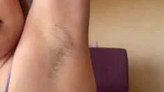 Thumbnail of First Time Goddess Kaiia Eve Has Hairy Armpits For You To Worship CEI