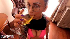Thumbnail of Natasha Ink 1On1 Rough Anal, Piss In Glass & Drinking, Piss In Ass, Sloppy Gagging Deepthroating, Anal Creampie [RELOAD