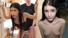 Thumbnail of TINY 18 YO BABE FUCKED LIKE A PROSTITUTE