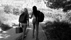 Thumbnail of Picnic Perfection Part 2: Nympho Babes Candee Licious And Olivia Del Rio Cum Swap After Enjoying A DP Gangbang