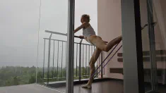 Thumbnail of SFW Rainy Lowerbody Workout On Balcony
