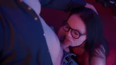 Thumbnail of Prurient Man Piss On Tits His Woman's And Ass To Mouth Fuck Her.