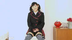 Thumbnail of 18 Yo Japanese College Teen Fucked In Hot Jav Threesome With Creampie