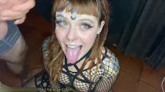 Thumbnail of Deepthroating A New Friend From The Afterparty - Olivia Jarden