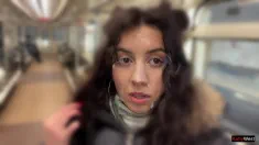 Thumbnail of FULL VIDEO - Katty West Wants To Fuck Her Boyfriend In A Car In Public CUMWALK IN METRO