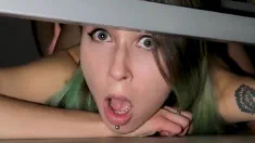 Thumbnail of GET STUCK GET FUCKED - Petite Roommate Learns It The Hard Way