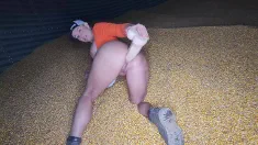 Thumbnail of Sam Zee Gets Cornholed In A Bin With Pussy/Ass Play