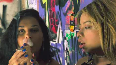 Thumbnail of Smoking While You Adore My Feet