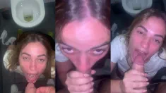 Thumbnail of I Take A Piss In Her Mouth In A Public Toilet And She Takes A Facial