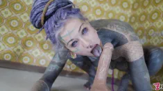 Thumbnail of Alternative TATTOO Model Masturbating With Big Toy