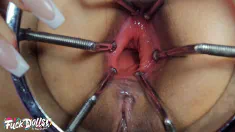 Thumbnail of [PART 2] ASSHOLE LIMITS! Jureka Del Mar Ass Stretched To The LIMITS, FARTS The Recycled Milk Spew Cocktail And Drinks & PVKES It Again! Most FUCKED-UP PORN EVER!!